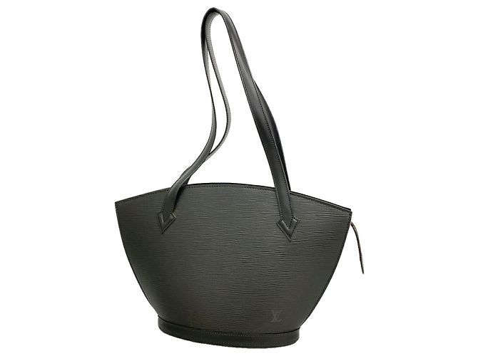 Louis Vuitton Epi Saint Jacques Poignée Long Shoulder Bag Nero