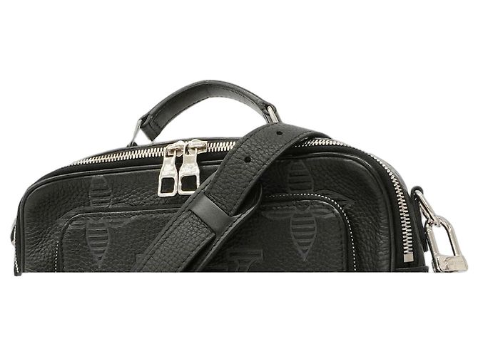 Louis Vuitton Monogram Giant Taurillon Shadow Flight Case Noir