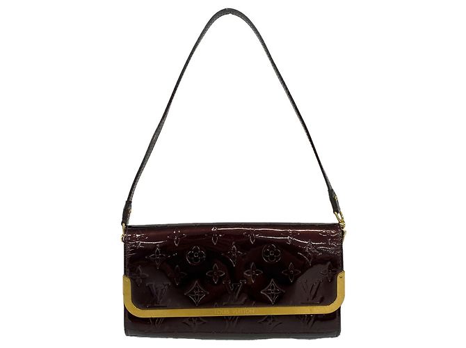 Louis Vuitton Vernis Rossmore MM Handtasche Rot