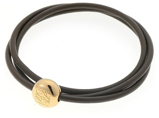 Pulseira com Pingente Loewe Khaki Caqui