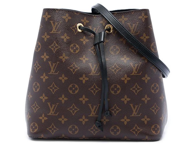 Borsa a secchiello Louis Vuitton Monogram Neonoe MM Nera Nero
