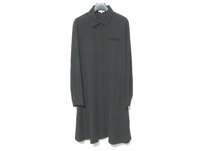 LANVIN Kleid in Bleu Schwarz