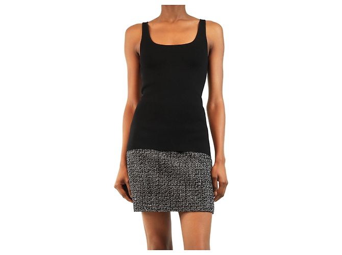 Totême Schwarzes Strick-Tanktop - size S