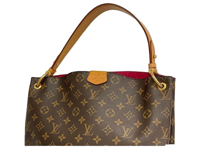 Borsa a tracolla Louis Vuitton Monogram Graceful PM Rosa