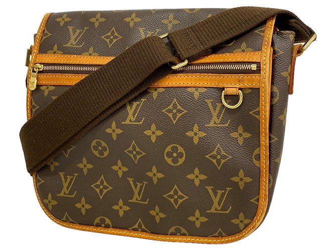 Sac à épaule Louis Vuitton Monogram Bosphore PM Marron