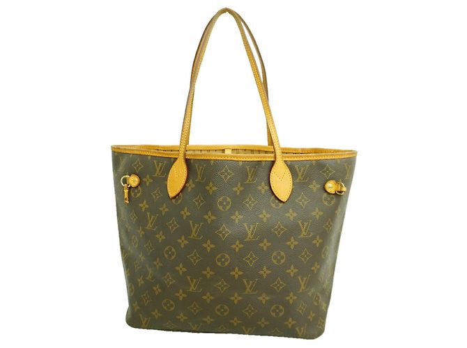 Saco Tote Louis Vuitton Monogram Neverfull MM Marrom
