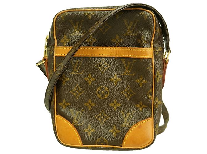 Louis Vuitton Monogram Danube Schultertasche Braun