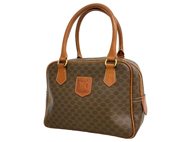 Céline Borsa Celine Macadam Brown da donna Marrone
