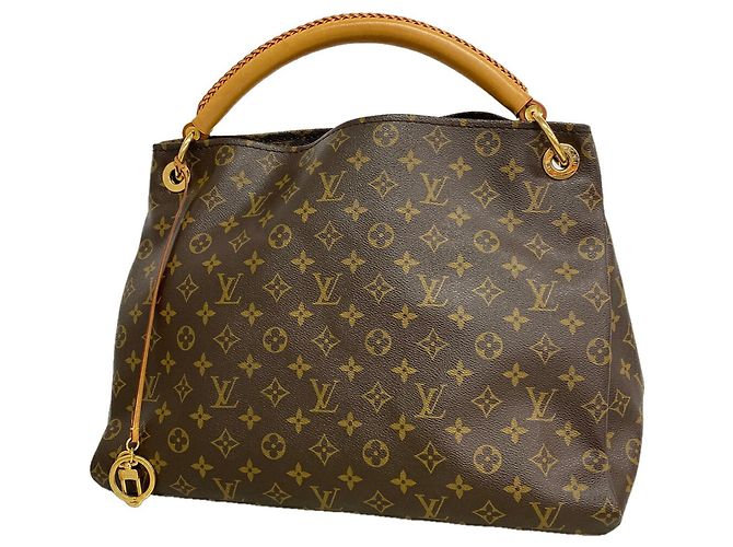 Borsa a tracolla Louis Vuitton Monogram Artsy MM Marrone