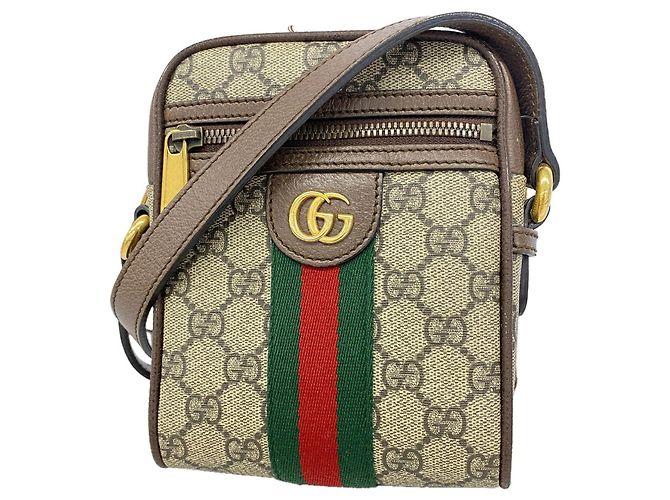Borsa a tracolla Gucci Ophidia Marrone