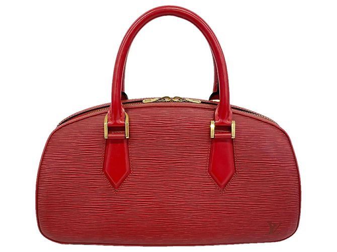 Borsa Louis Vuitton Epi Jasmine in Castilian Red Rosso