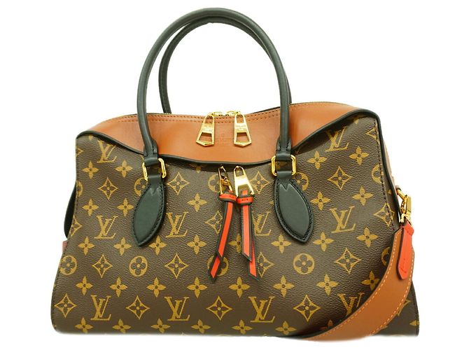 Borsa Tote Louis Vuitton Monogram Tuileries Marrone