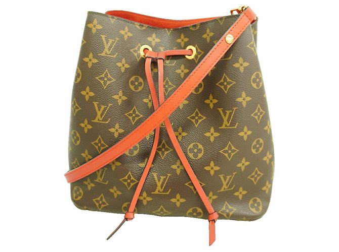 Néonoé Bolso de hombro Louis Vuitton Monogram NeoNoe Roja