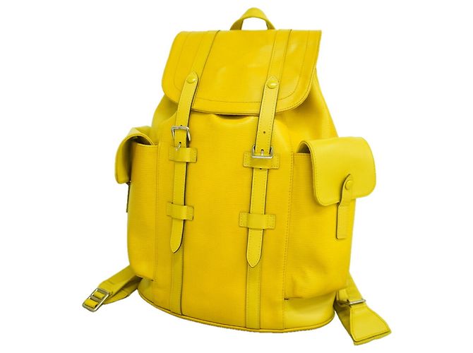 Louis Vuitton Epi Christopher Pistache Backpack