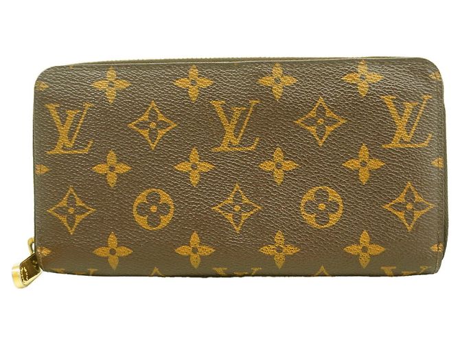 Cartera Zippy Monogram Louis Vuitton M60017 en Brown Castaño