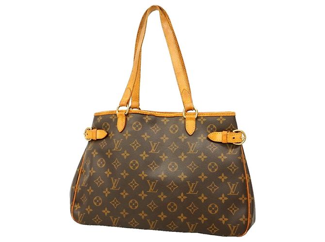 Borsa Tote Orizzontale Louis Vuitton Monogram Batignolles Marrone