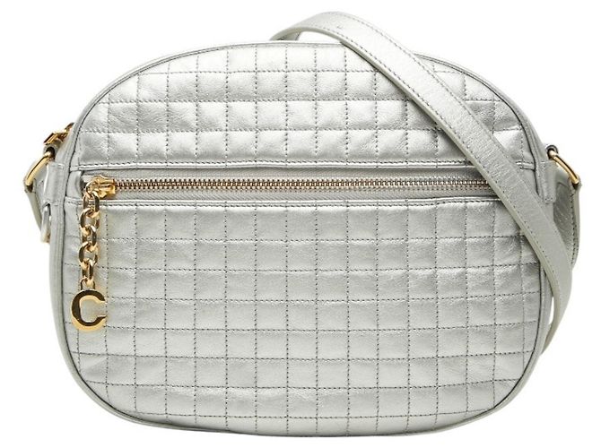 Céline Borsa a tracolla Celine C Charm Argento