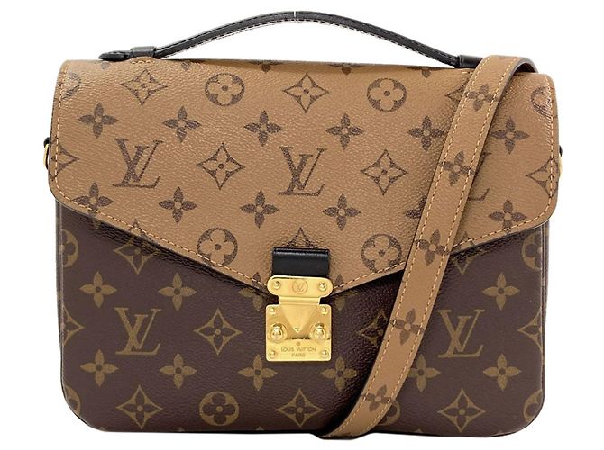 Bolso Louis Vuitton Pochette Métis en Monogram Reverse Monograma