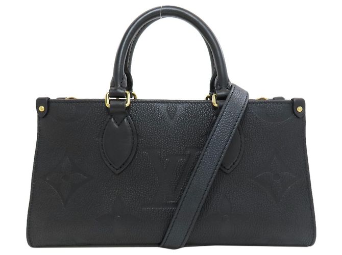 Borsa Louis Vuitton Monogram Empreinte OnTheGo EW Nero