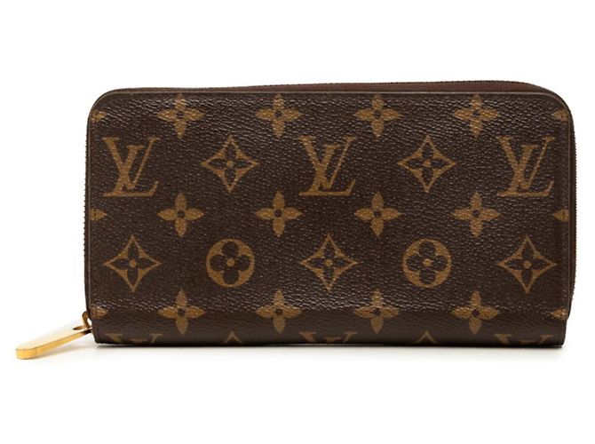 Portafoglio Zippy Monogram Louis Vuitton Marrone