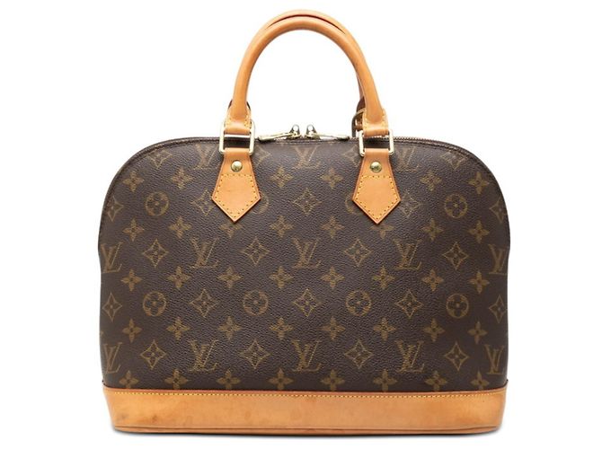 Louis Vuitton Monogram Alma Handtasche Braun