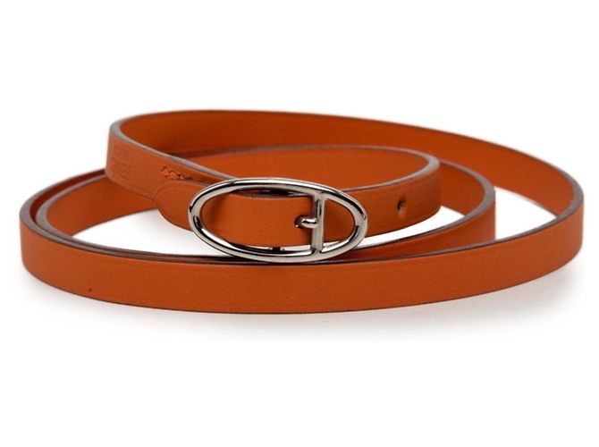 Hermès Hermes Api Triple Strand Armband Orange