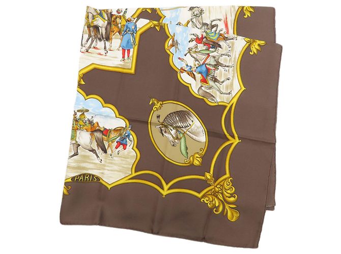Hermès Lenço Hermes Carre 90 Mughal Horse