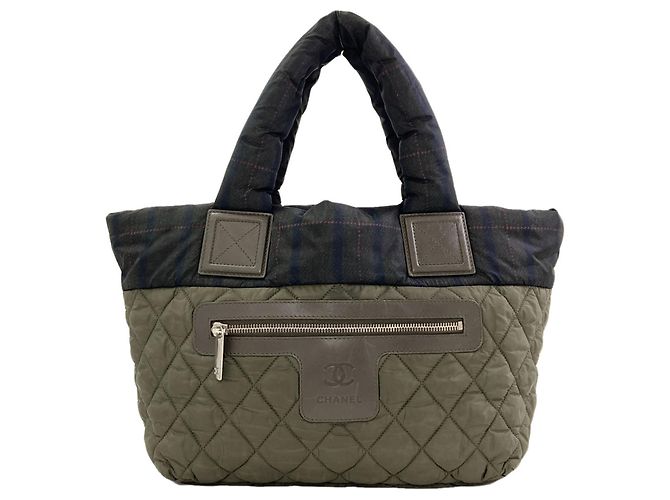 Chanel Coco Cocoon Wendbare Handtasche Khaki