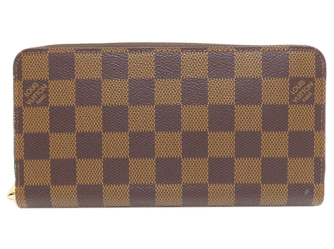 Cartera Zippy Louis Vuitton Damier Canvas Damier ebene