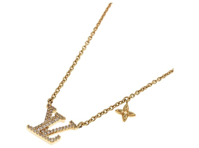 Louis Vuitton Iconic Gold Halskette Golden