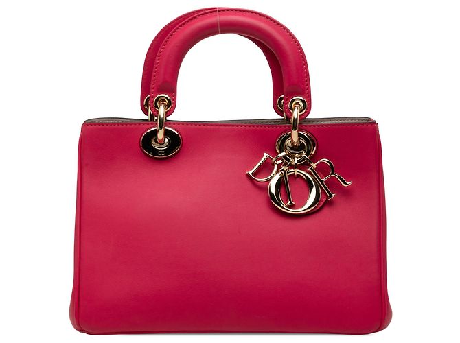 Borsa Diorissimo Mini in pelle rosa Dior