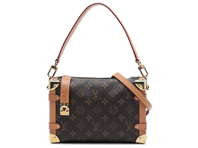 Louis Vuitton Brown Monogram Side Trunk MM Marron