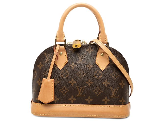 Louis Vuitton Brown Monogram Alma BB Marrom