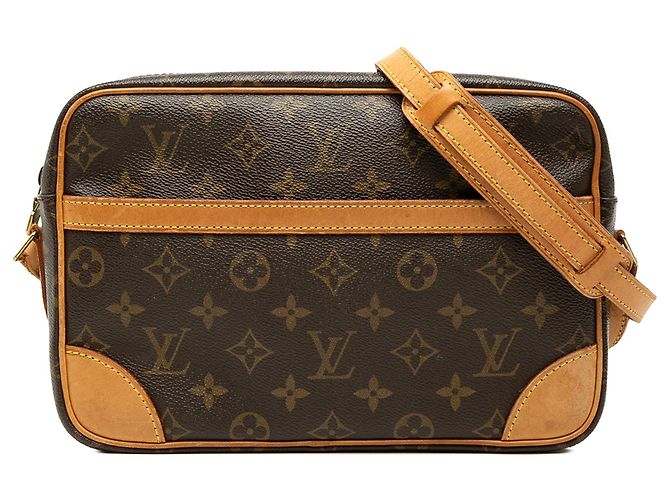 Louis Vuitton Brown Monogram Trocadero 27 Marrom