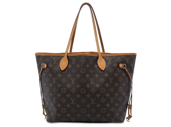 Louis Vuitton Brown Monogram Neverfull MM Marron