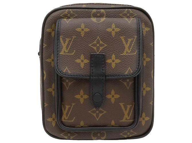 Louis Vuitton Brown Monogram Macassar Christopher Wearable