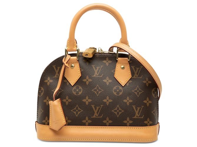 Louis Vuitton Brown Monogram Alma BB Marrom