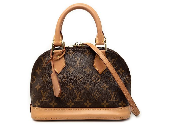 Louis Vuitton Brown Monogram Alma BB Braun