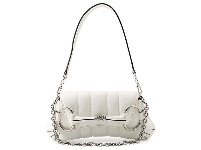 Gucci Horsebit Chain kleine Lederhandtasche
