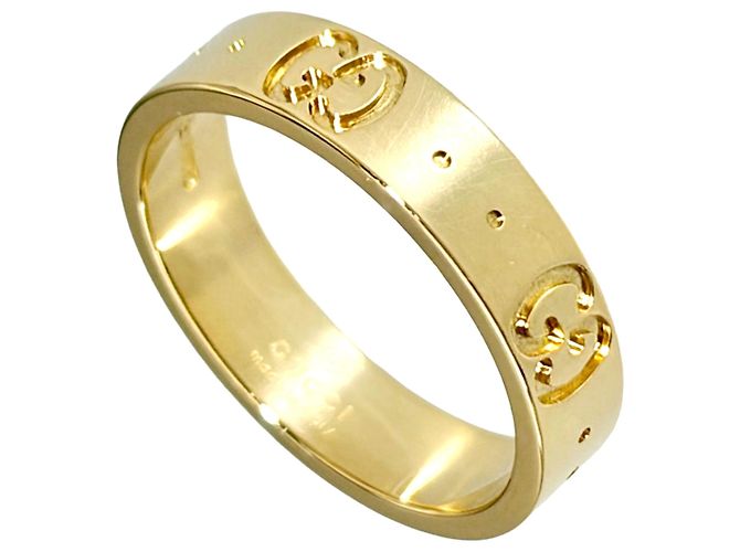 Anello Gucci Icon in Oro Giallo 18K D'oro