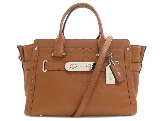 Sac à main 2-Way Coach Swagger Carryall Marron
