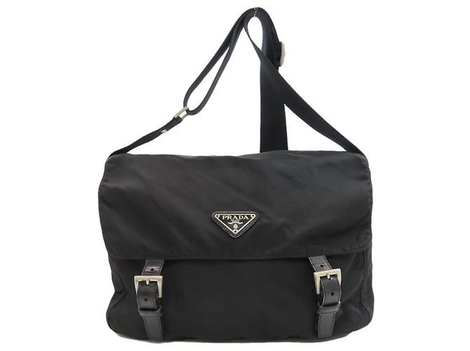 Borsa Messenger Prada B6671F Nero