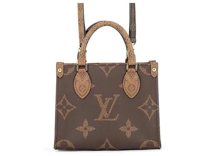 Sac à main Louis Vuitton Monogram Reverse OnTheGo BB Rouge Monogramme