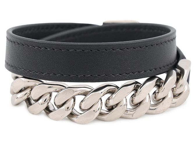 Hermès Bracciale Camden Charm Hermes Nero 
