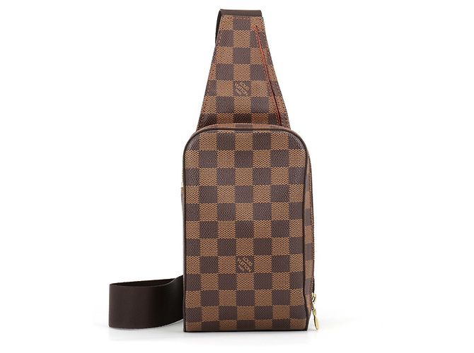 Bolsa Louis Vuitton Damier Ebene Geronimos Marrom