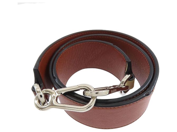 Tracolla Loewe Puzzle Marrone 