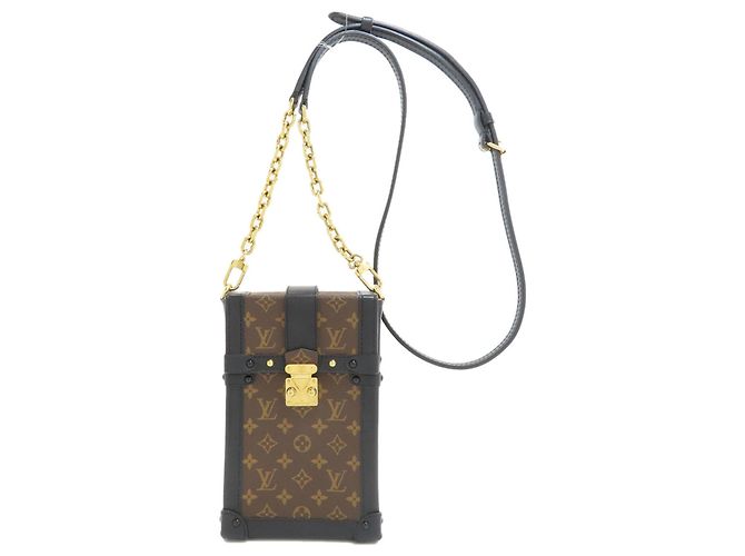 Louis Vuitton Pochette Trunk Vertical Shoulder Bag Monogramm