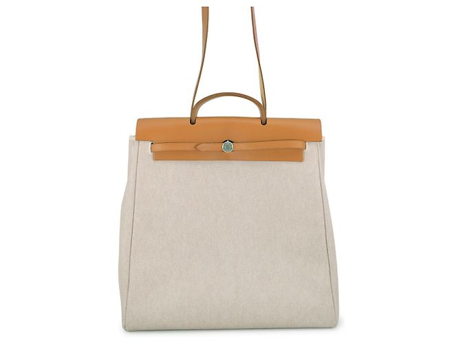 Hermès Bolsa de Ombro Hermes Her Bag MM Cru