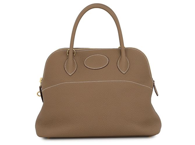 Hermès Sac à main Hermes Bolide 31 Taupe