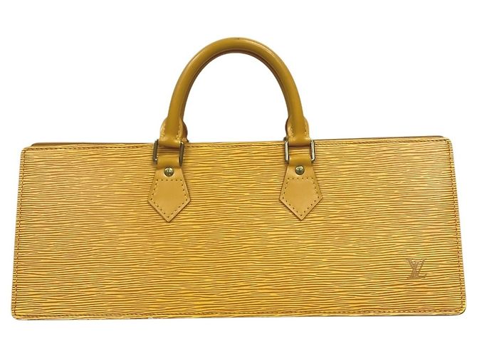 Louis Vuitton Sac Triangle Handbag Amarelo